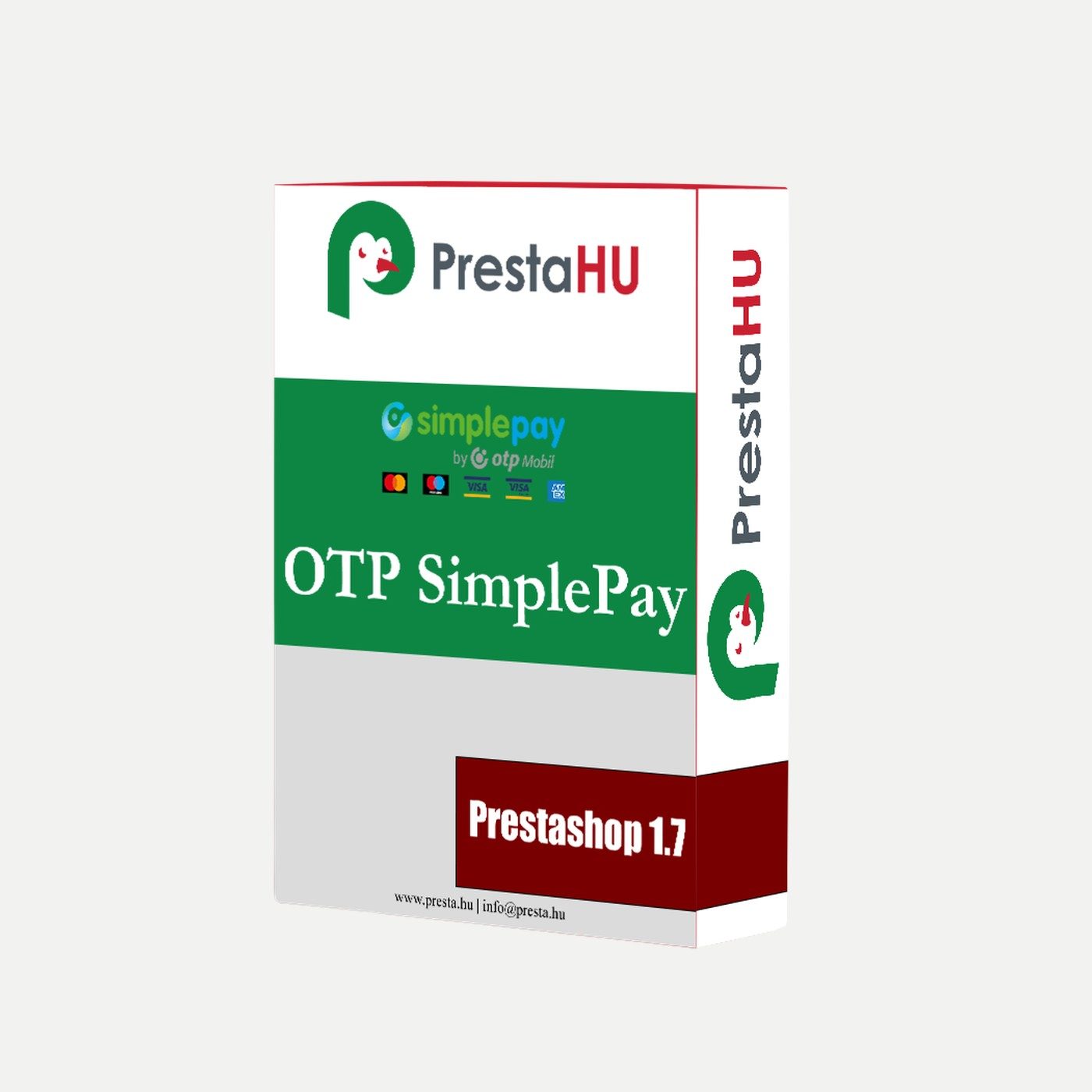 Moduł OTP SimplePay do PrestaShop – karta i przelew | PrestaHU