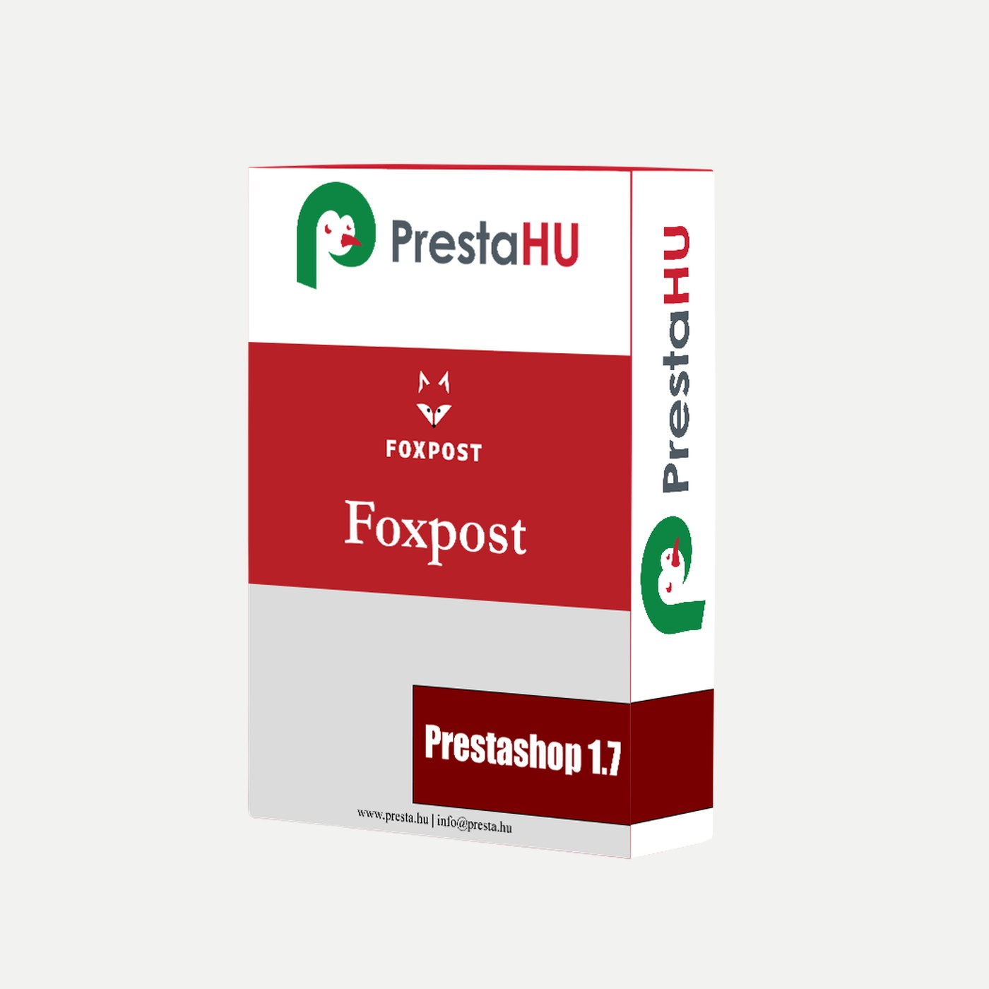 Foxpost parcel machine selection and order forwarding
