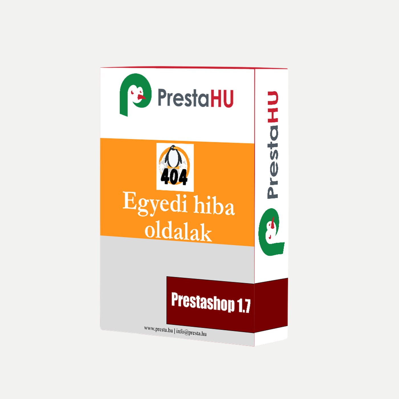 2in1: Custom 404/PageNotFound and maintenance page for PrestaShop