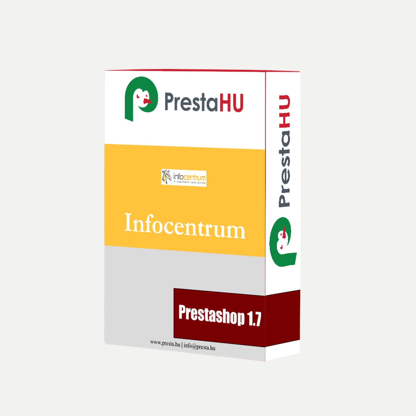 PrestaShop order export to Infocentrum invoicing