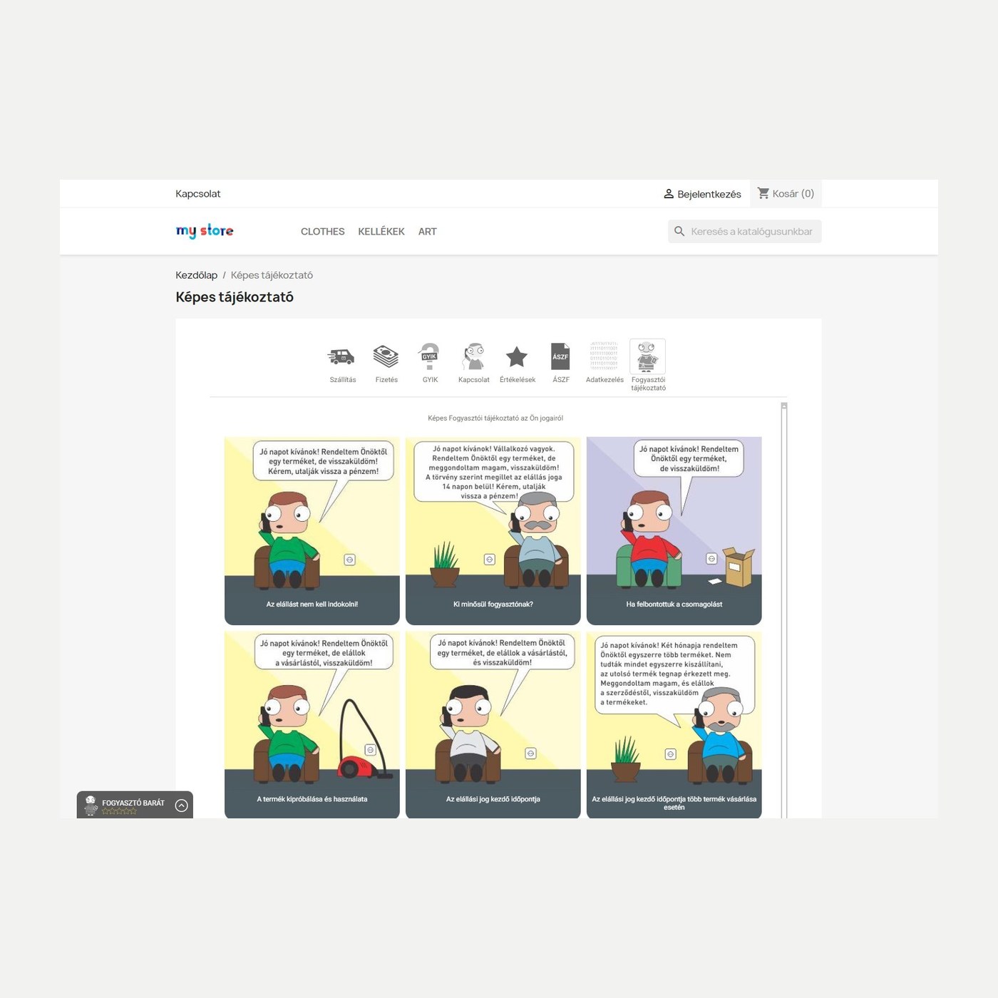 Módulo Fogyasztóbarát para PrestaShop | PrestaHU