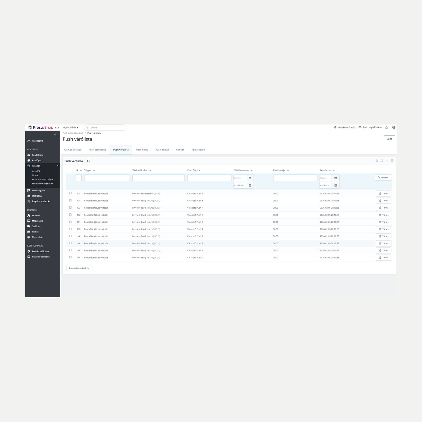 TriggerHub - marketing automation and push notifications