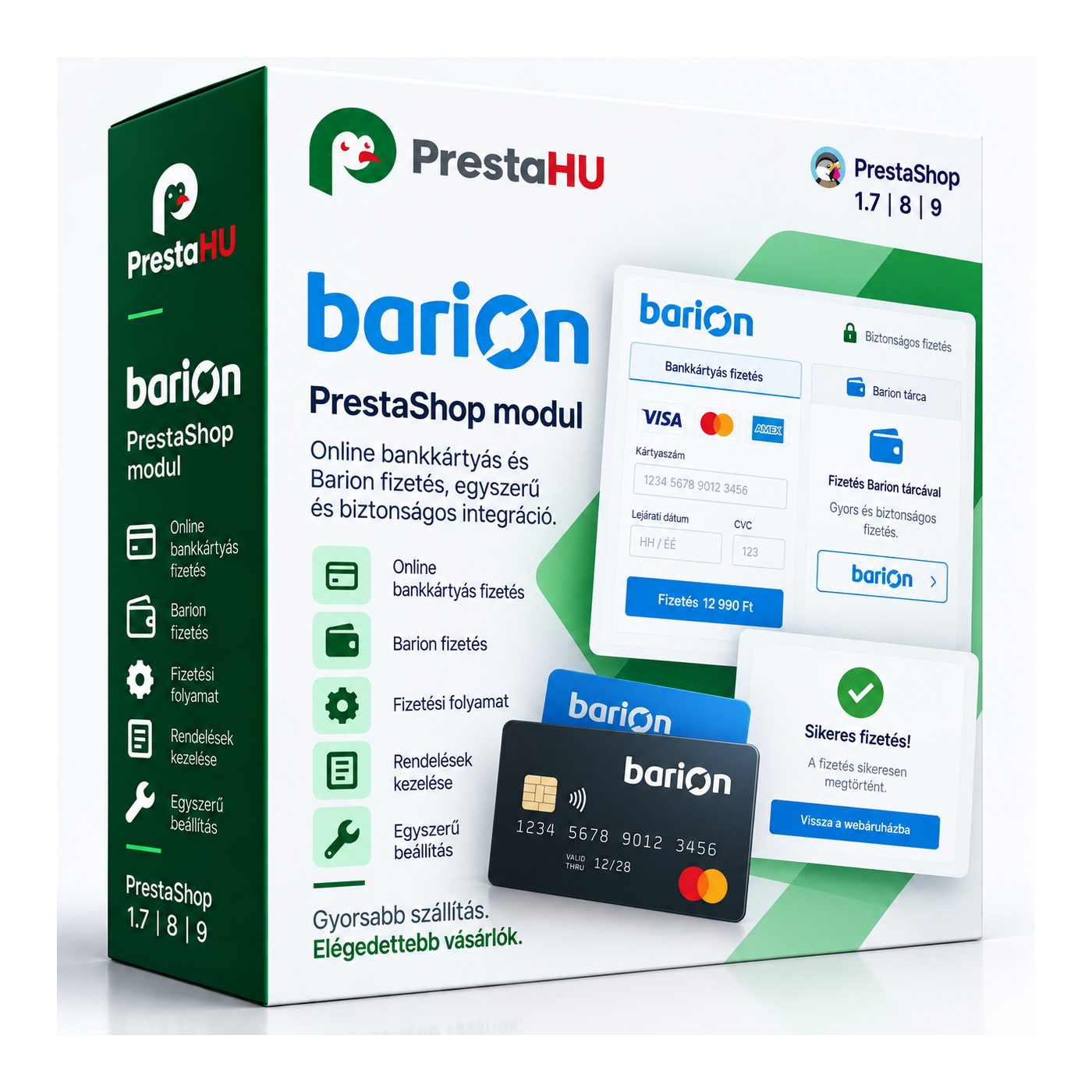 Modulo Barion per PrestaShop – pagamenti con carta | PrestaHU