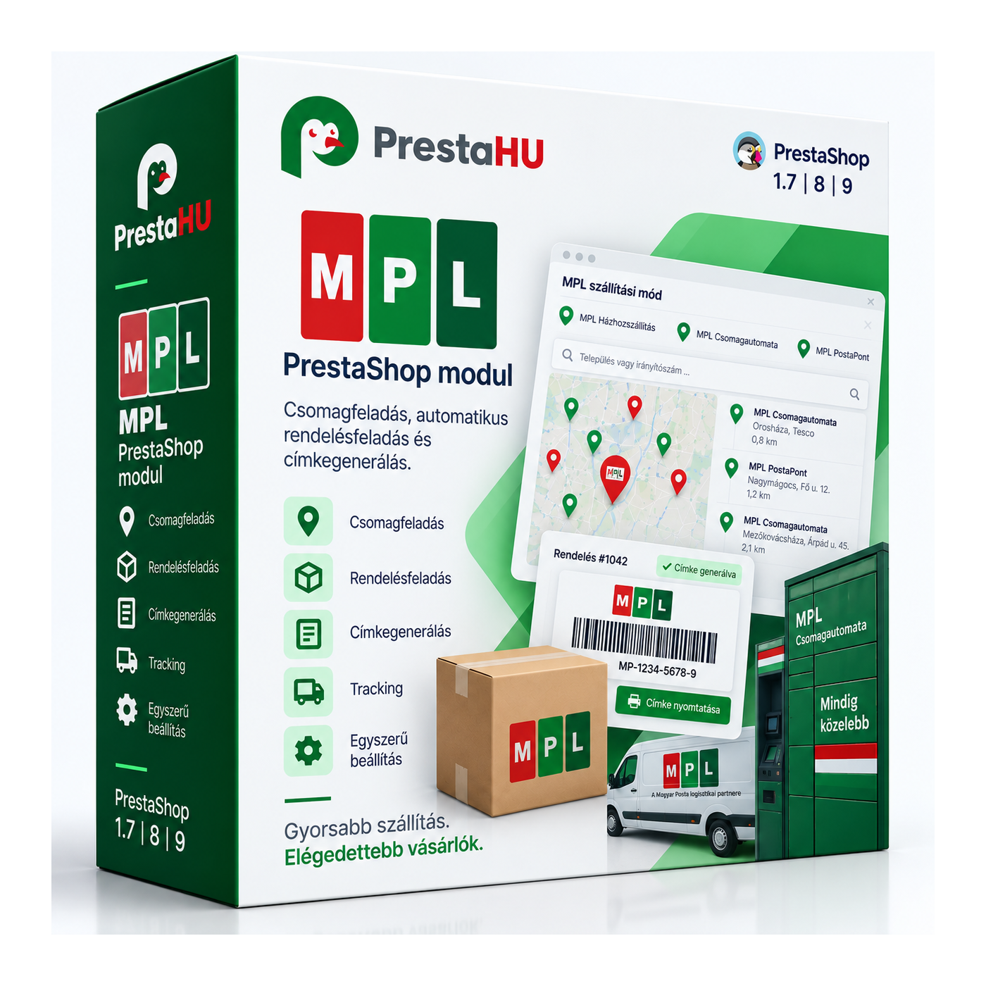 MPL parcel locker and PostaPont module for PrestaShop | PrestaHU