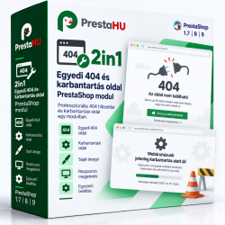 2in1: Custom 404/PageNotFound and maintenance page for PrestaShop