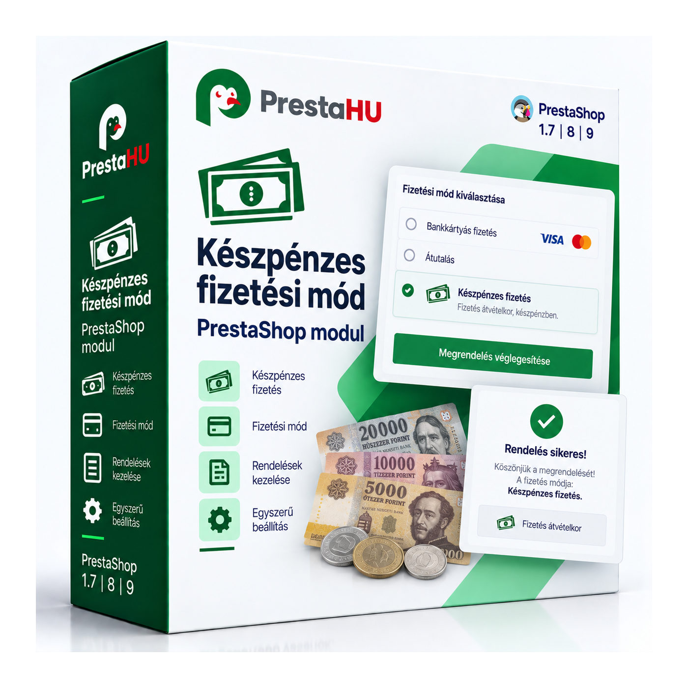 Cash payment method