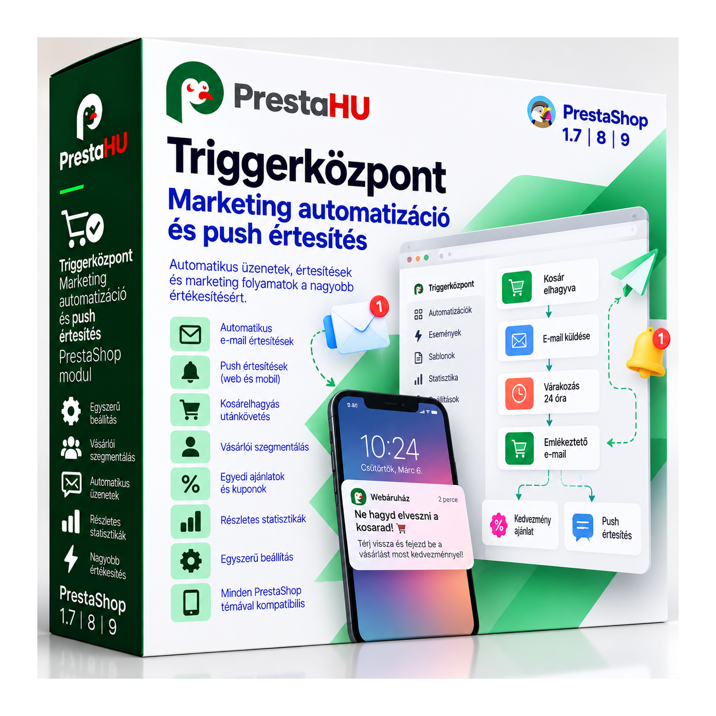 TriggerHub - marketing automation and push notifications