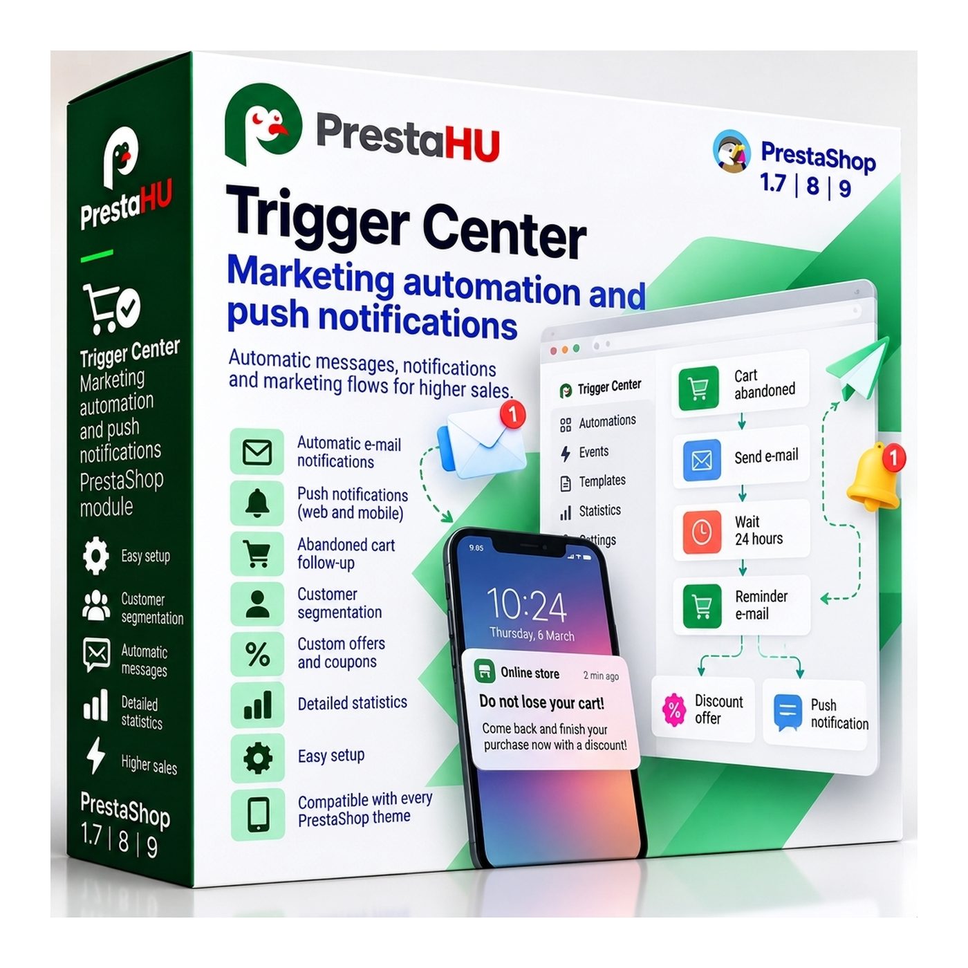 TriggerHub - marketing automation e notifiche push