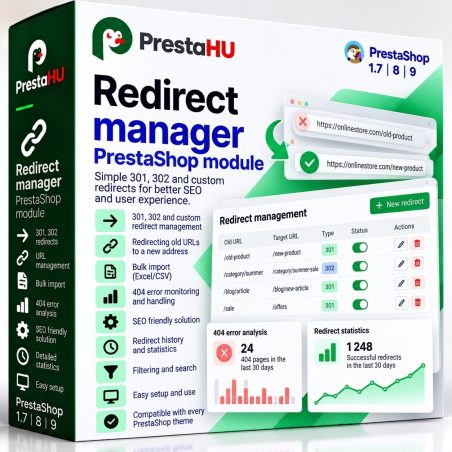 Gestor de redirecciones – redirecciones 301 y redirección automática