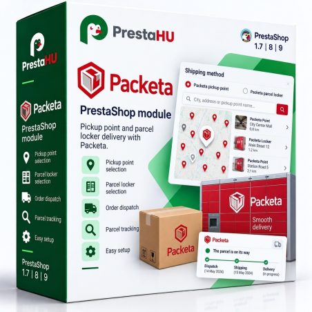Packeta integration – Z-BOX, pickup points PrestaShop | PrestaHU