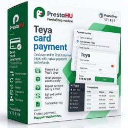 Modulo Teya per PrestaShop – pagamenti con carta | PrestaHU