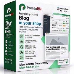 Modulo blog per PrestaShop con campi SEO | PrestaHU