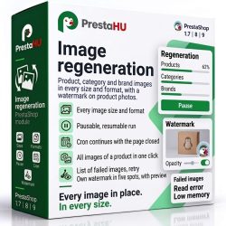 Régénération des images et filigrane pour PrestaShop | PrestaHU