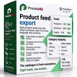 Feed prodotti Google Shopping, Meta, TikTok per PrestaShop | PrestaHU