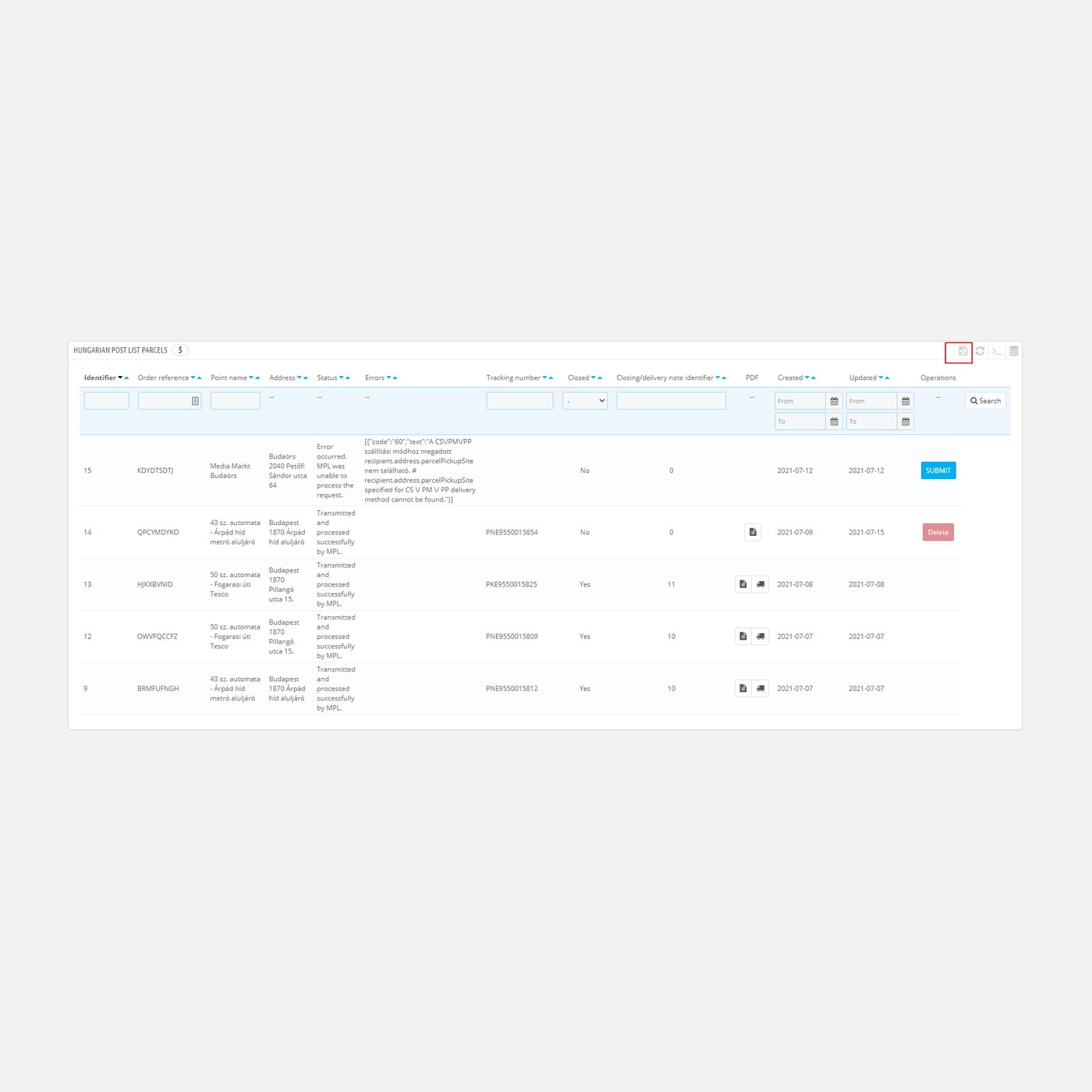 MPL parcel locker and PostaPont module for PrestaShop | PrestaHU