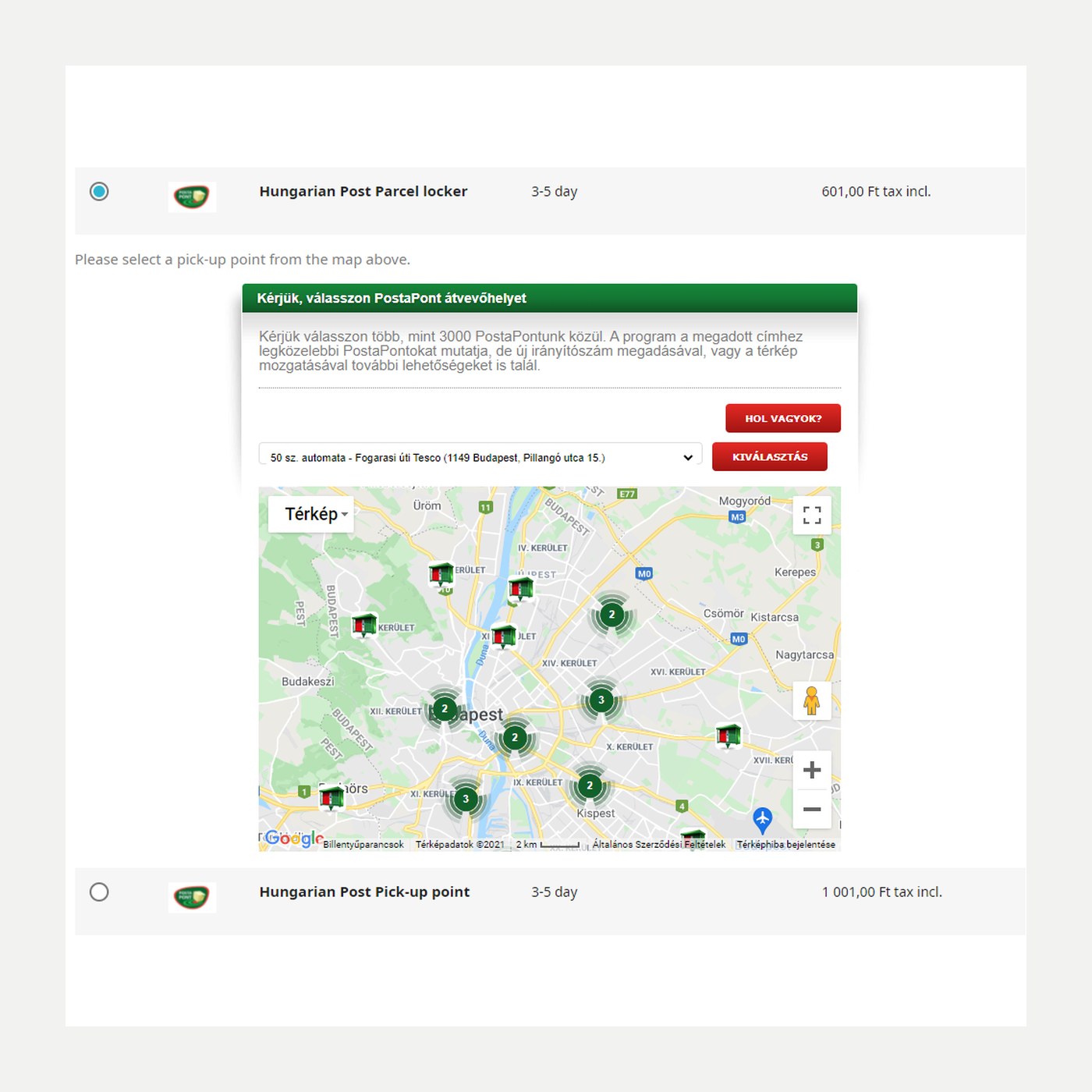 MPL parcel locker and PostaPont module for PrestaShop | PrestaHU