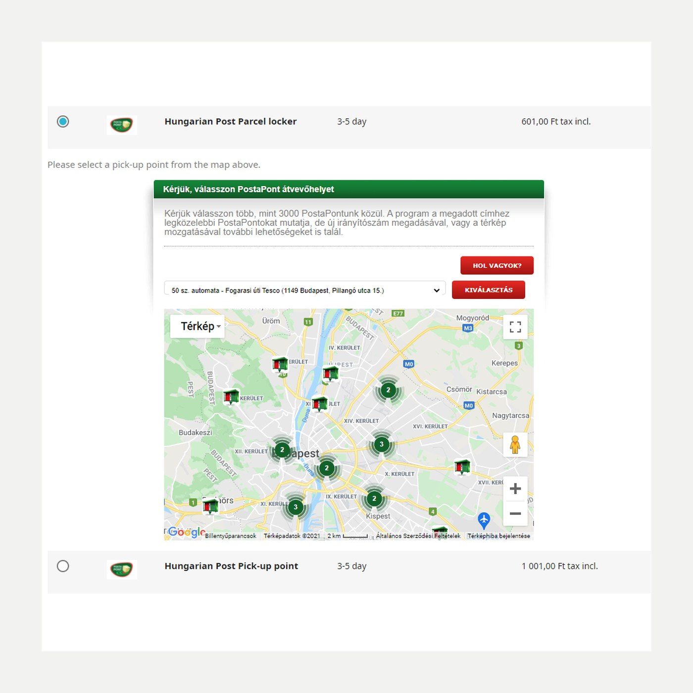 Módulo MPL para PrestaShop – PostaPont y taquillas | PrestaHU